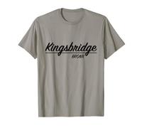 Guión Retro del Barrio de Nueva York de Kingsbridge, Bronx, Nueva York Camiseta