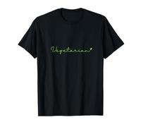 Guión Vegetariano Corazón Verde Camiseta