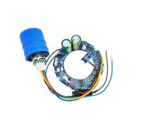 GUIPENG Motor eléctrico trifásico sin escobillas de CC Alta Velocidad, 110 V-220 V CA, Controlador 3 etapas, 000 RPM, for conducto Aire secador Pelo(C Only Heating Coil_AC 220V)