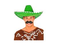 Guirca 13651 - Sombrero Mexicano Paja 50 Cms. Verde