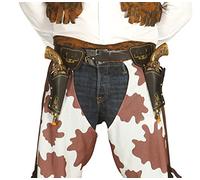 Guirca 18449 - Cartuchera Doble con Pistolas De 29 Cms.