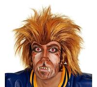 Guirca 4014 - Peluca Hombre Lobo Castaña (Envase Caja)