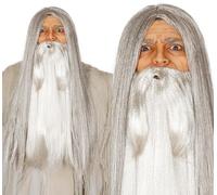 Guirca 4770 - Peluca Melena Gris En Caja