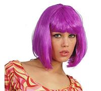 Guirca 4943 - Peluca Media Melena Lila