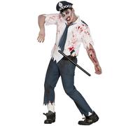 Guirca 84300 - Zombie Cop Adulto Talla L 52-54
