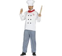 Guirca 84950 - Cocinero Adulto Talla M 48-50