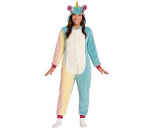 Guirca 86658 Disfraz Adulto Unicornio Peluche T, Mujeres, Varios, Talla 42-44