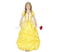 Fiestas Guirca 88526 - Princesa Amarilla Infantil Talla 5 6 años
