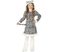 Guirca-88534 Disfraz 10-12añ.Leopardo Vestido+cubrebo, Multicolor (88534)