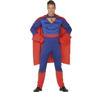 Guirca 88634 - Superheroe Musculoso Adulto Talla L 52 54