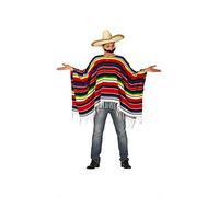 Guirca 88663 - Poncho Mexicano Adulto Talla L 52 54