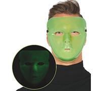 Guirca Careta de Asesino Fluorescente para Adulto