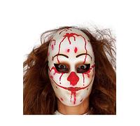 Guirca Careta-máscara Payaso asesino con sangre