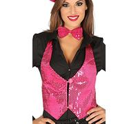 Guirca Chaleco Lentejuelas Fucsia para Mujer