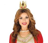 Guirca Diadema con Corona Dorada