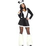 Guirca- Disfraz adulta osita panda, Talla 36-38 (80835.0)