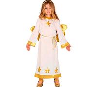Guirca Disfraz de Ángel con Estrellas para Niños