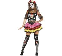 Guirca Disfraz de Catrina Sexy para Mujer S
