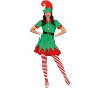 Guirca Disfraz de Elfa Divertida para Mujer