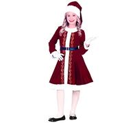 Fiestas Guirca Disfraz de Mamá Noel para niña