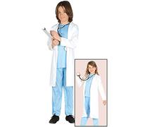Guirca Disfraz de Médico Bata Infantil L-(10/12 años)
