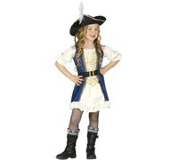 Guirca Disfraz de Pirata Elegante Infantil M-(7/9 años)