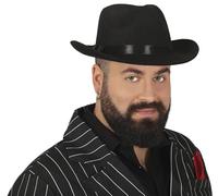 Guirca Fiestas GUI13567 - Sombrero de paseo de tela negra