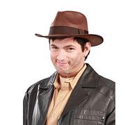 Guirca- Freddy Krueger Sombrero Aventurero, sólido, Color marrón, M (Müller & Küssner GbR capfreddy)