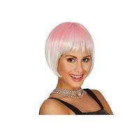 Guirca Fiestas gui4000 - Extra rosarote langhaarige Peluca (Caja Contenedor)