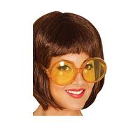 Guirca- Gafas Redondas Grandes Secretaria, Color Amarillo (16231.0)