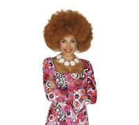Guirca Peluca Afro Maxi Colores Castaño