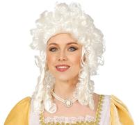 Guirca- Peluca marquesa en caja, Color blanco, Talla única (4070.0)