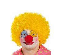 Guirca Peluca rizada del Payaso del Payaso Amarillo