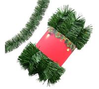 Guirlande Verte - Guirlande de Noël | de Porte d'entrée de Verdure | Décoration murale de fête à Domicile, ornements d'arbre de Noël, chemin, Salon, Chambre, Porte