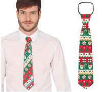 GUIRMA | Corbata Candy Cane (45 cm) - Accesorio Textil para Fiestas de Navidad y Año Nuevo - Ideal para Disfraces y Celebraciones - Adulto Unisex - Multicolor