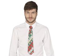 GUIRMA | Corbata Candy Cane (45 cm) - Accesorio Textil para Fiestas y Año Nuevo - Ideal para Disfraces y Celebraciones - Unisex Adulto