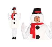 GUIRMA Disfraz de muñeco de nieve - adulto - L