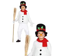 GUIRMA, S.A. Disfraz de Muñeco Nieve Barrigón Infantil T-3/4 años