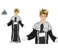 GUIRMA | Disfraz de Rey Mago Blanco Infantil (10-12 Años) - Capa y Túnica - Disfraces de Navidad y Reyes Magos para Fiestas de Disfraces y Celebraciones de Año Nuevo - Ideal para Niños - Blanco