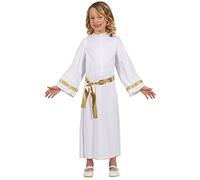 GUIRMA Disfraz de túnica blanca ángel coro navideño