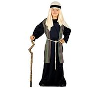 GUIRMA | Disfraz San José Pastor Infantil (5-6 Años) - Chaleco, Cinturón, Tocado y Túnica - Disfraces de Navidad y Año Nuevo para Fiestas Infantiles y Celebraciones - Ideal para Niños - Azul