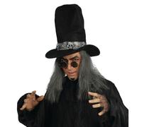 Guirma Sombrero Brujo con Pelo