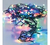 Guirnalda a pilas multifuncion 24 leds cable verde luz multicolor 2,30