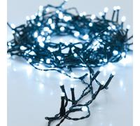 Guirnalda a pilas multifuncion 48 leds cable verde luz blanco frio 4,5