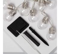 Guirnalda Bombillas LED con cargador Solar 2M