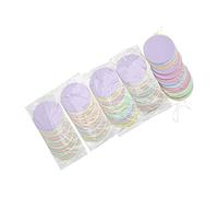 Guirnalda circular de papel de lunares, 5 piezas de colores pastel con guisantes circulares, colores exquisitos, gran aplicación, guirnalda de lunares pastel.