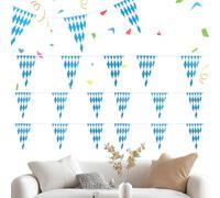 Guirnalda de Banderines, Guirnaldas de Banderines Juego Completo, Decoración Temática Oktoberfest para Techo Puerta Ventana Pared Patio Jardín Reuniones Exteriores Fiestas Hogar Aula