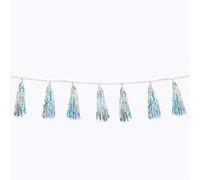 Guirnalda de borlas iridiscentes, 12