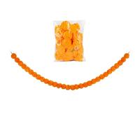 Guirnalda de caléndula para decoración - Guirnalda de flores de caléndula de 5 pies - Guirnalda de caléndula de hebras largas, decoraciones tradicionales de guirnalda de flores para boda