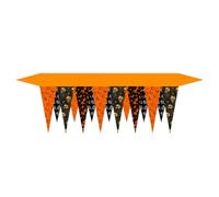 Guirnalda de chimeneas para manto, bufanda, decoración de Halloween, mantos, pancartas colgantes, decoración del hogar, banderines, banderas, guirnaldas, pancartas
